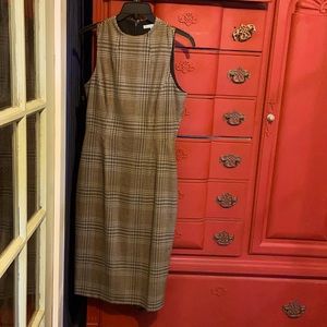 Antonio Melani plaid midi dress